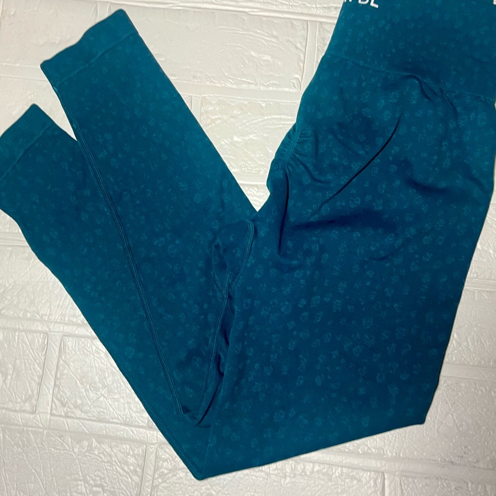 AYBL Teal print Leggings